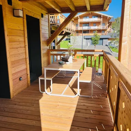 Tres Bel Appartement Au Gets Les Gets Exterior photo