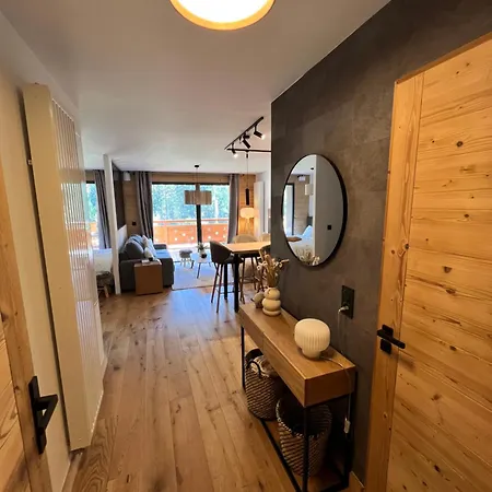 Tres Bel Appartement Au Gets Les Gets Exterior photo